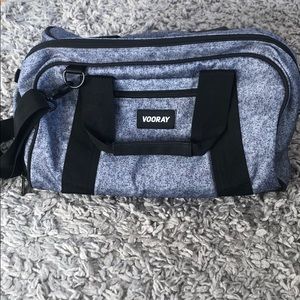 Vooray Blue Heathered Duffle bag